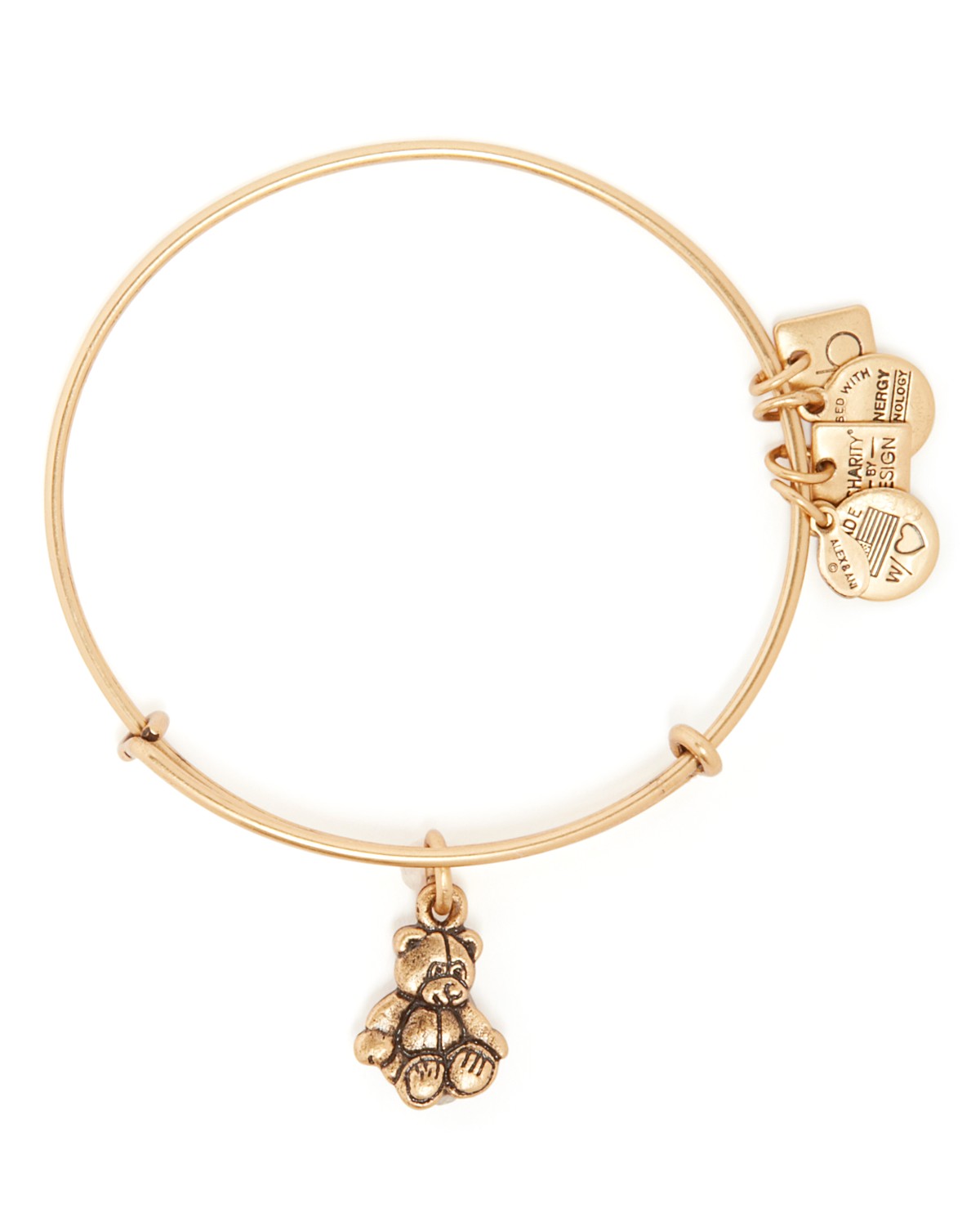 Alex and Ani Little Brown Bear