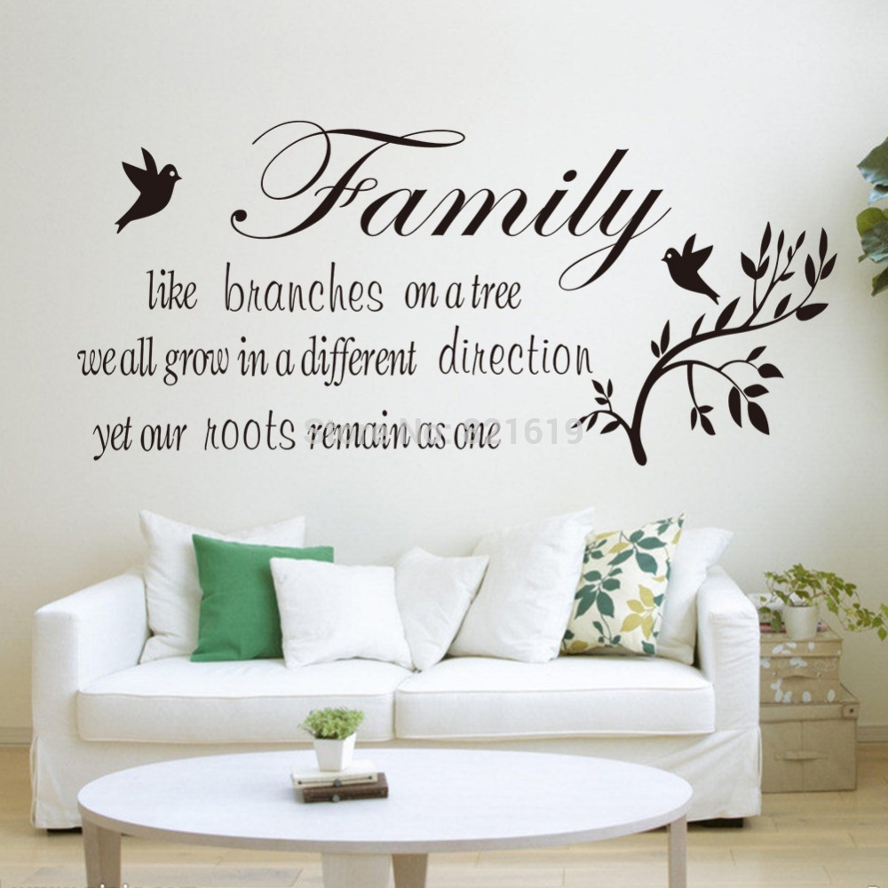 Tree Wall Decals Family
