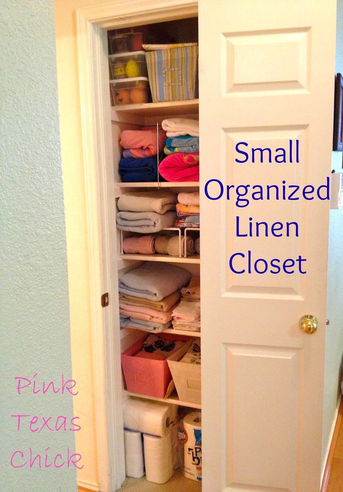 Organizing A Linen Closet