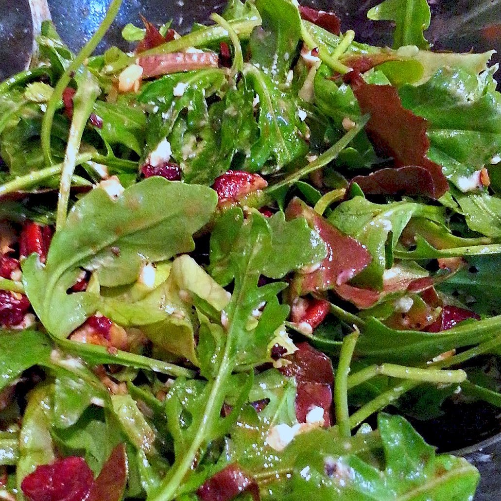 Goat Cheese & Cranberry Salad Servings 2