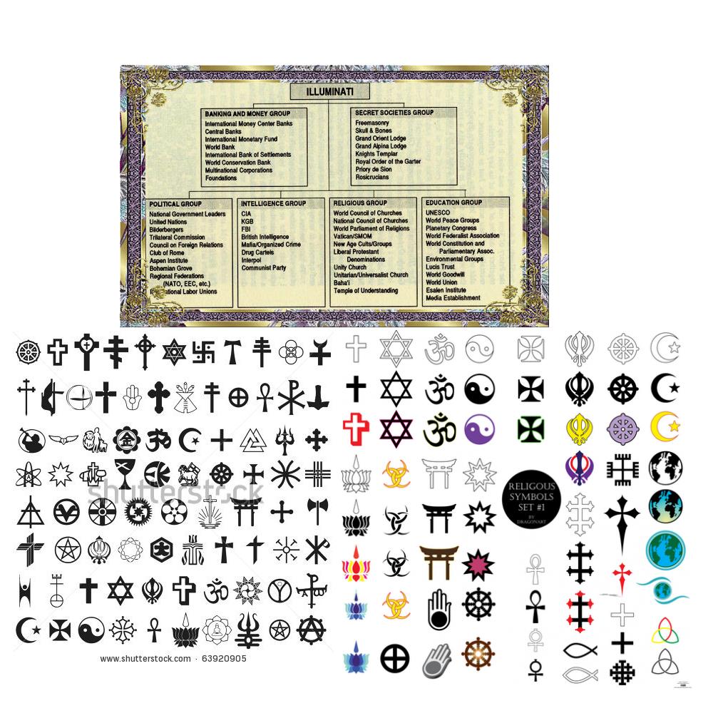 Symbols of the Illuminati and