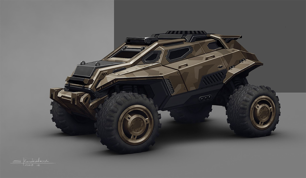 Military vehicle concepts by