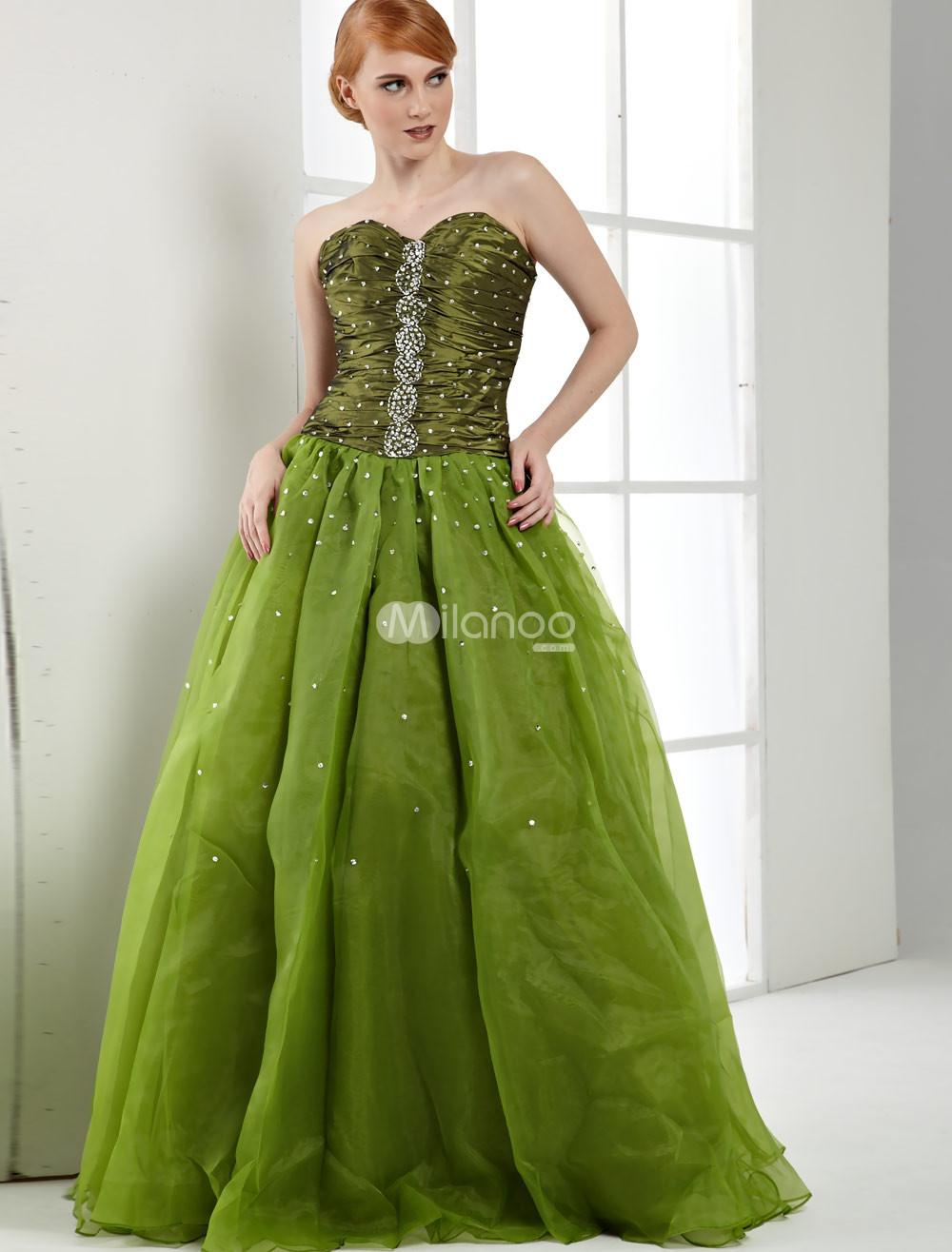 Green Wedding Dress Ideas