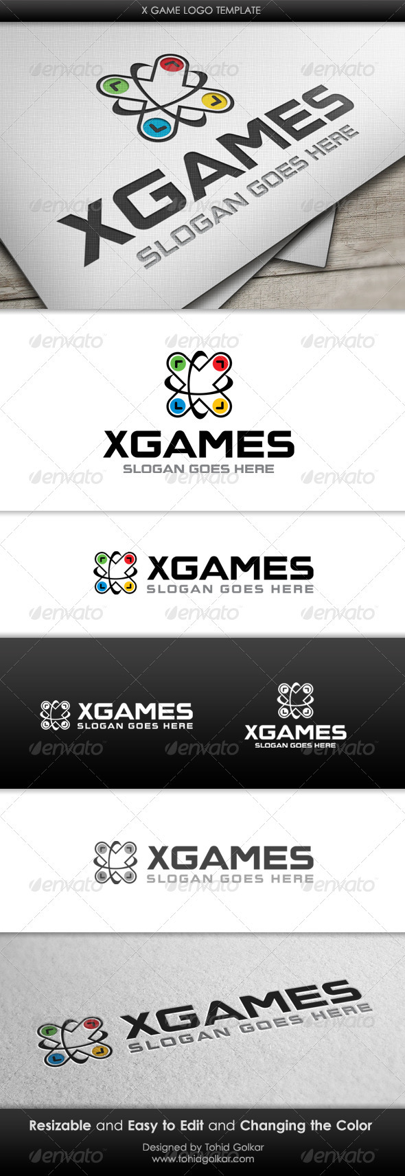 Game Logo Template 3421378