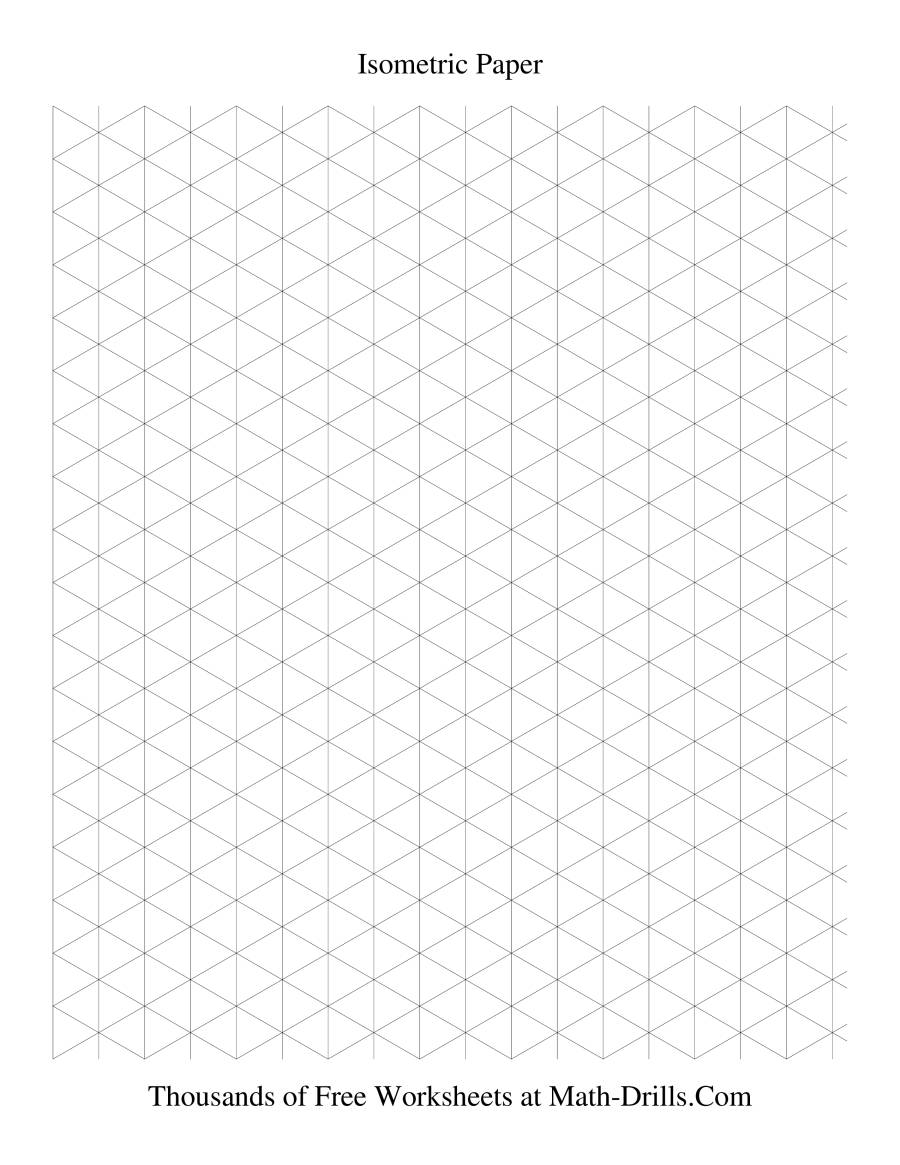 Isometric grid -- Large