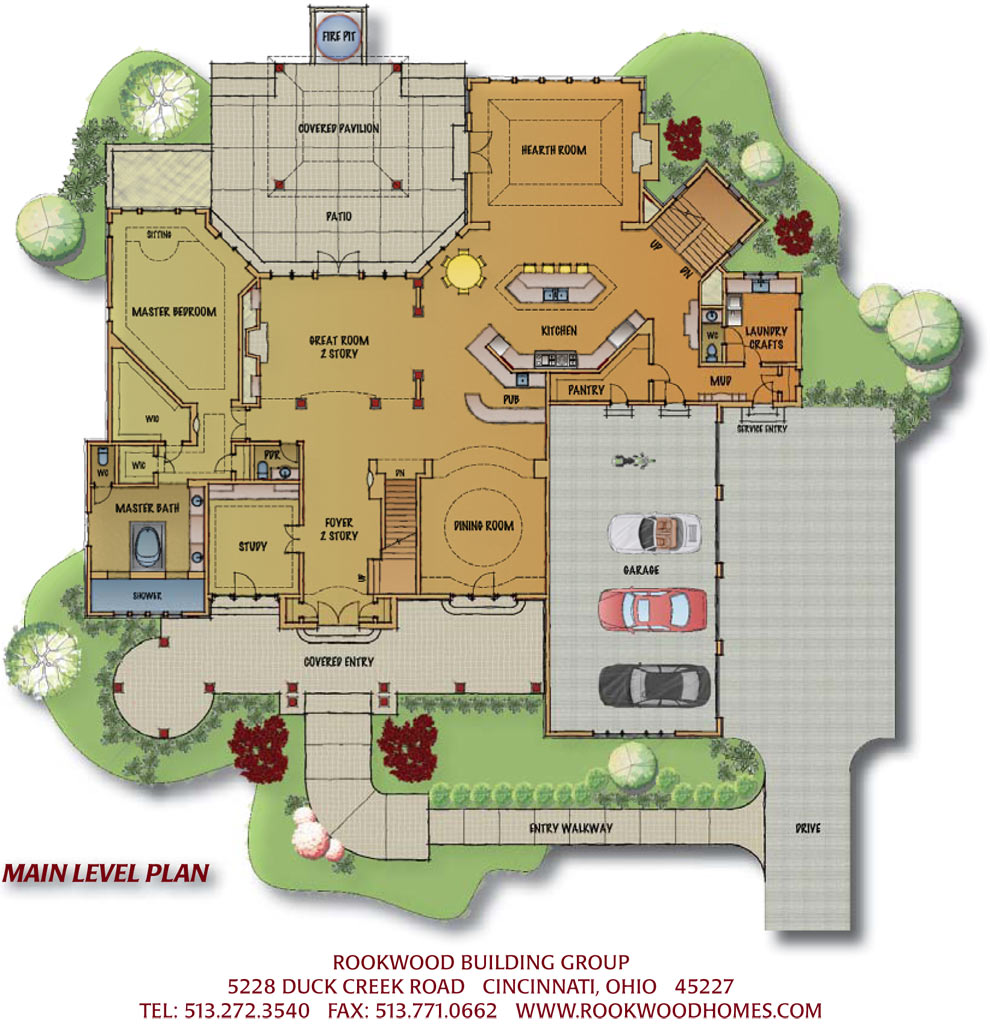 View Main level floor plan for