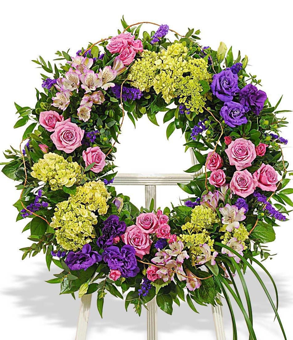 Funeral Flower Wreath, Florist