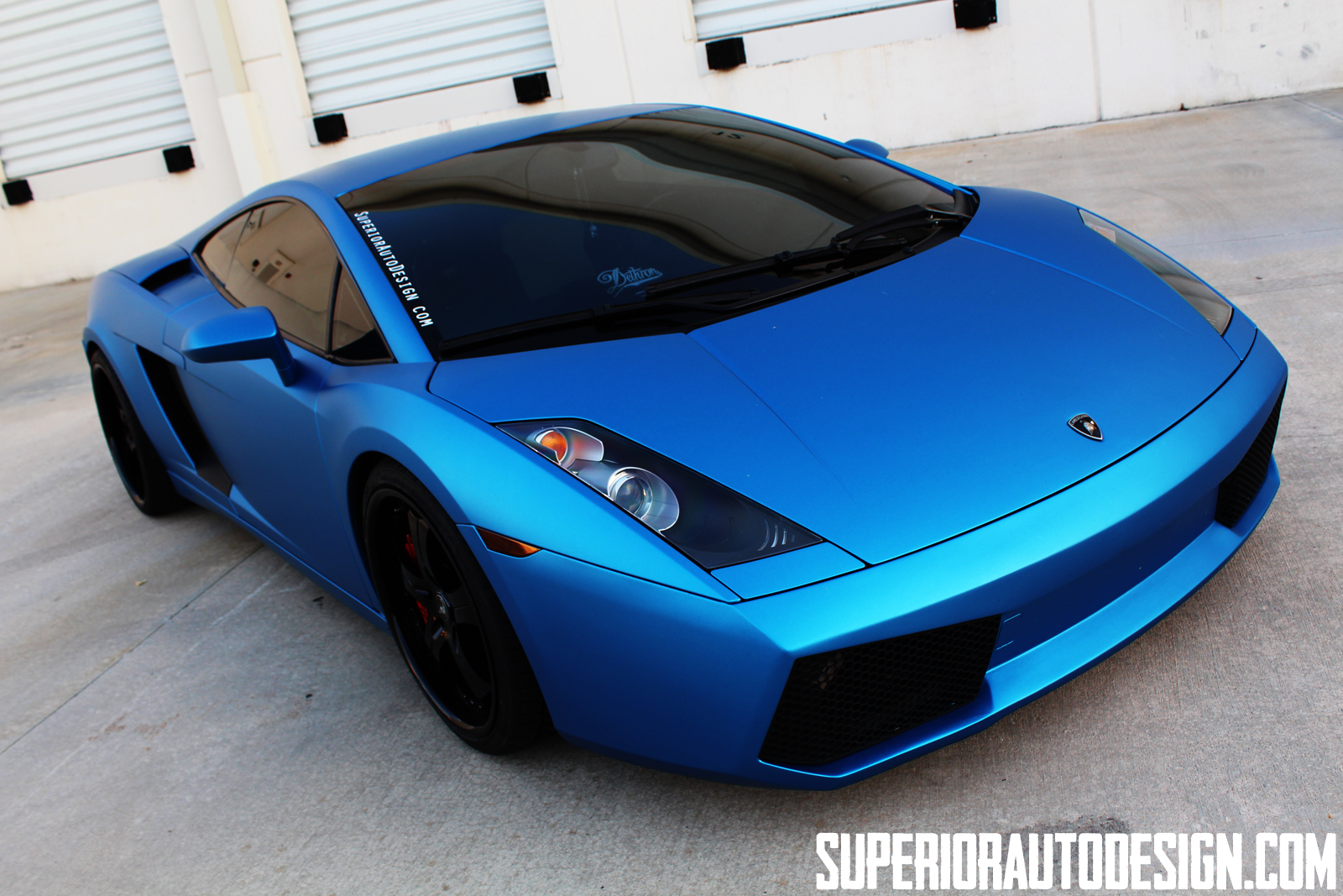 Lamborghini Gallardo Blue And