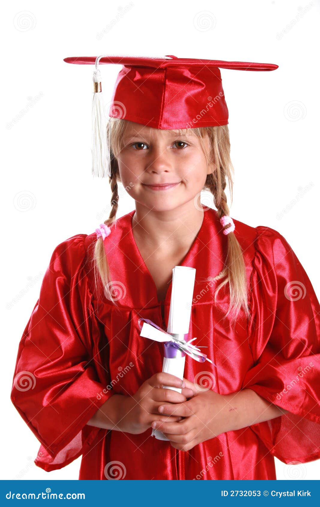 Adorable graduation kid